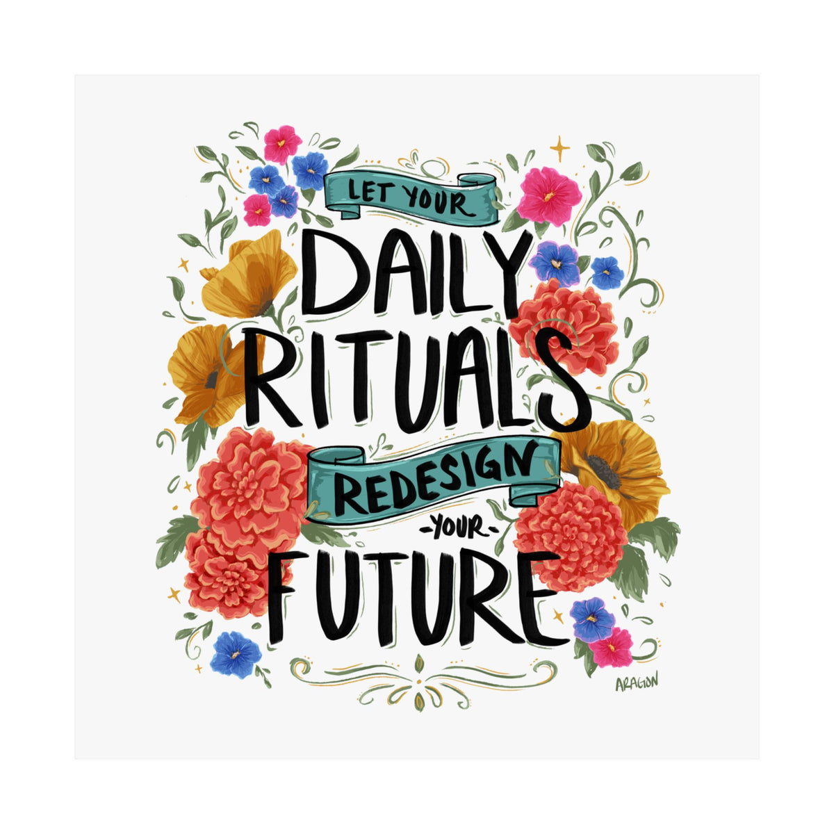 Daily Rituals Wall Art