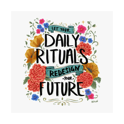 Daily Rituals Wall Art