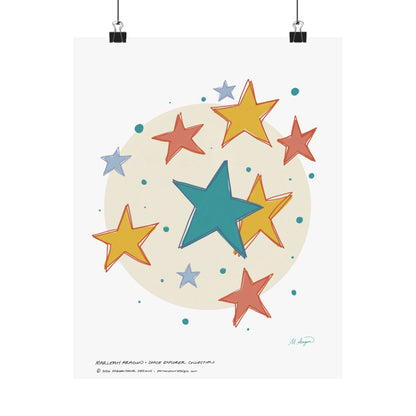 Star Cluster Art Print