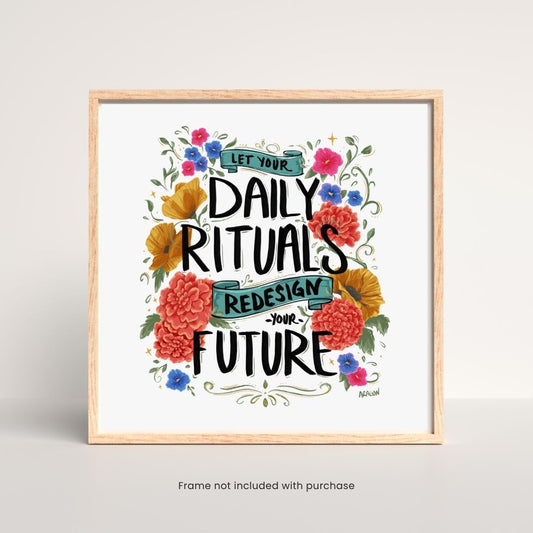 Daily Rituals Wall Art