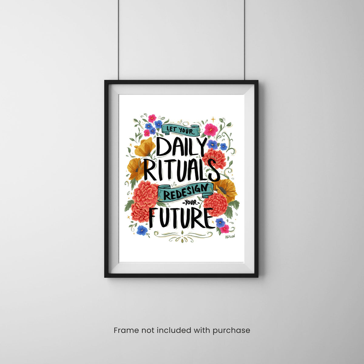 Daily Rituals Wall Art