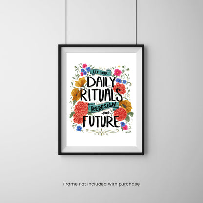 Daily Rituals Wall Art