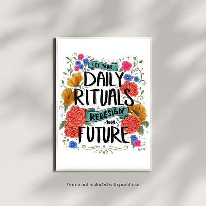 Daily Rituals Wall Art