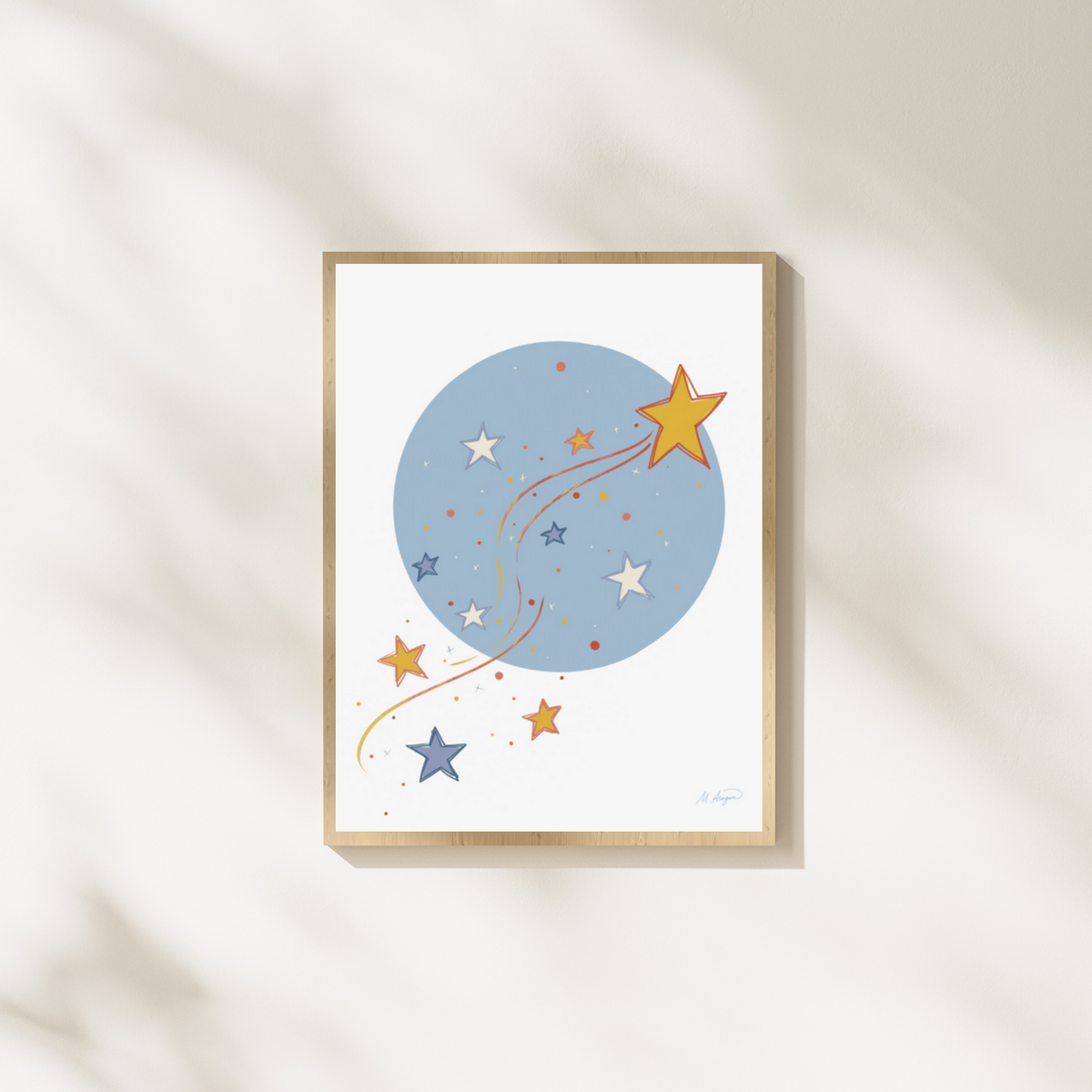 Shooting Star Art Print
