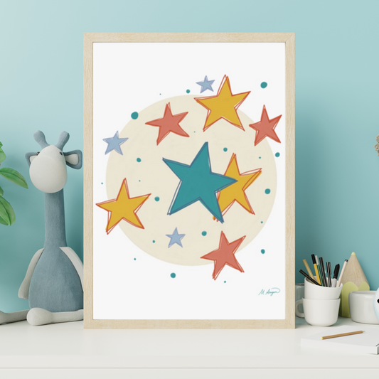 Star Cluster Art Print