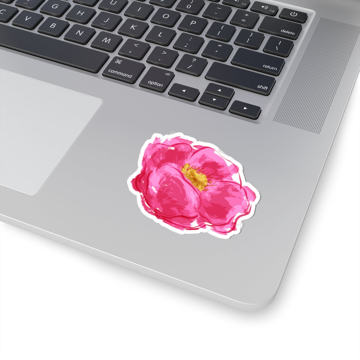 Pink Wild Rose Sticker