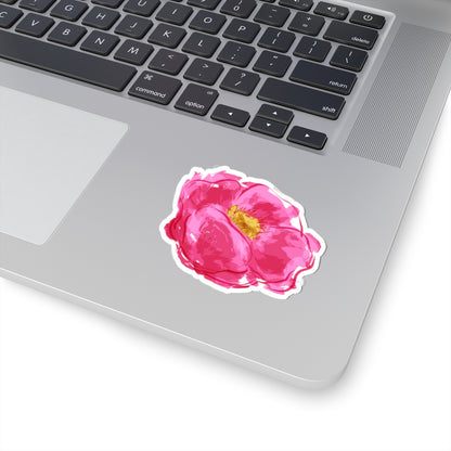 Pink Wild Rose Sticker