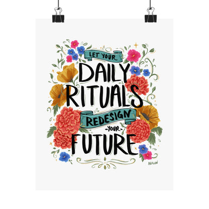 Daily Rituals Wall Art