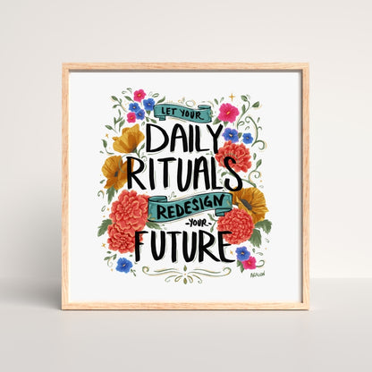 Daily Rituals Wall Art